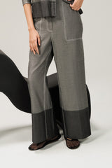 Denim Dyed Pants With Pocket