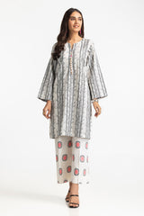 Jacquard Embellished Shirt And Printed Jacquard Trouser