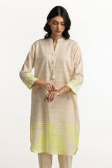 Dyed Jacquard Florescent Shirt