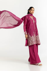 Poly Net Burnout Dupatta