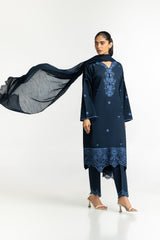 Poly Munar Embroidered Dupatta