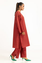 Ripple Crinkle Printed Co-Ord Set
