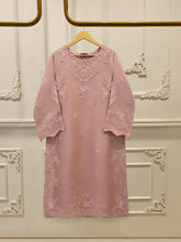 Pure Embroidered Organza Shirt S114044