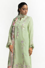 Tissue Silk Printed Dupatta