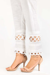 Off-White Khaddar Trouser