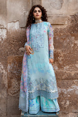 3-PC Stitched Embroidered Chiffon Collection VSLW6-11P