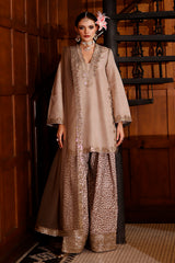 3-PC Embroidered Raw Silk CMA-6-157