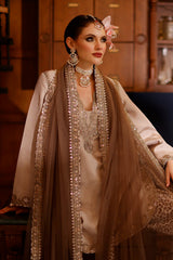 3-PC Embroidered Raw Silk CMA-6-157
