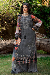 3-PC Stitched Embroidered Chiffon Collection VSLW6-02P