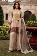 3-PC Embroidered Silk CMA-6-273