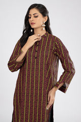 Cambric Lacquar Printed Co-Ord Set