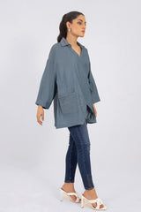 Indigo Hues Dyed Shirt