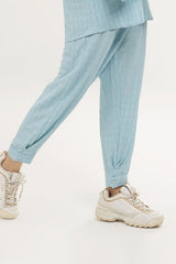 Knitted Blended Dyed Trouser