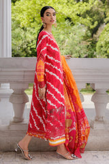 3-PC Stitched Embroidered Lawn Collection  AG6-04 P