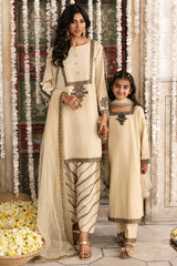3-PC Embroidered Raw-Silk CMA-6-345