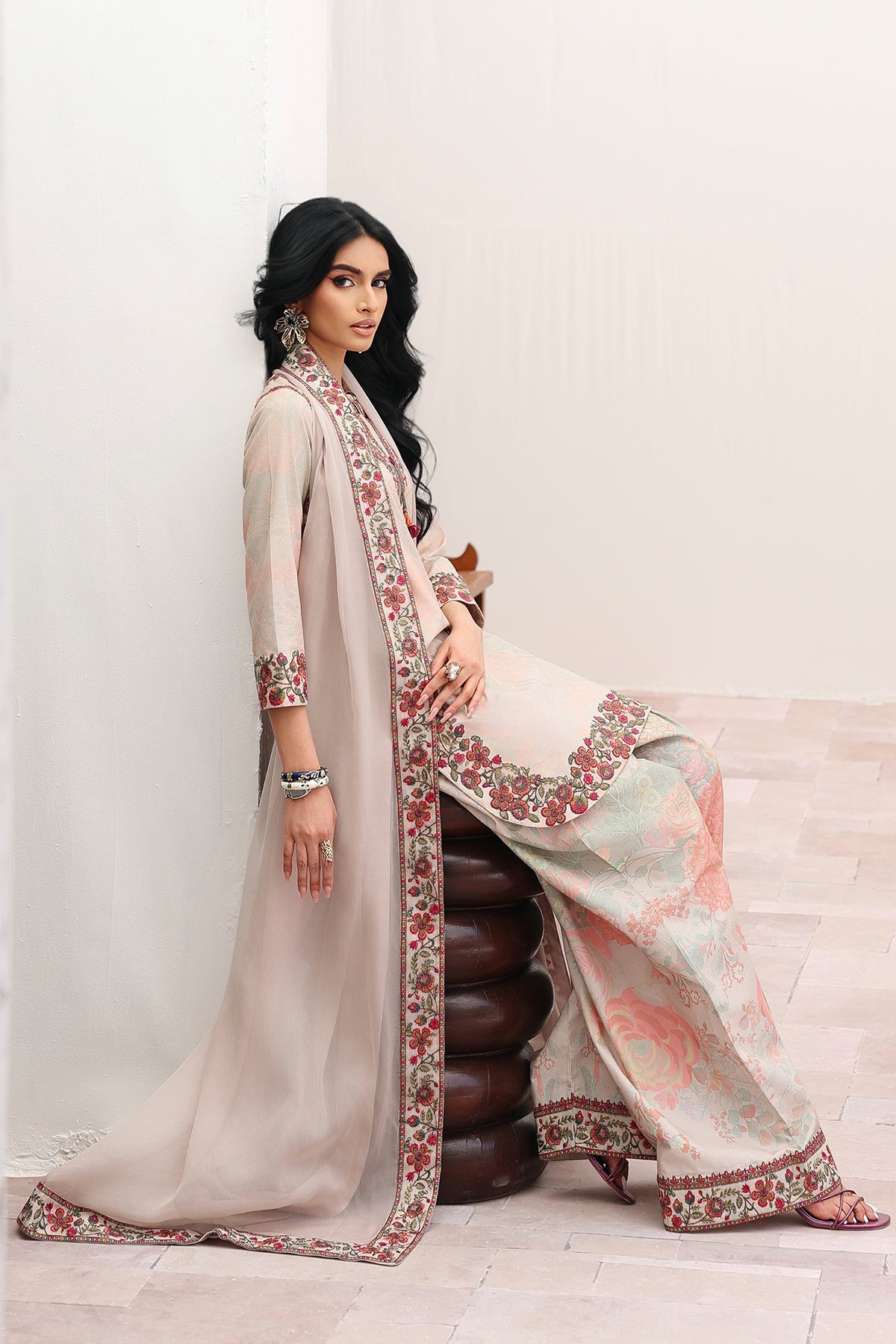 3-PC Stitched Printed Lawn  CNP-6-233