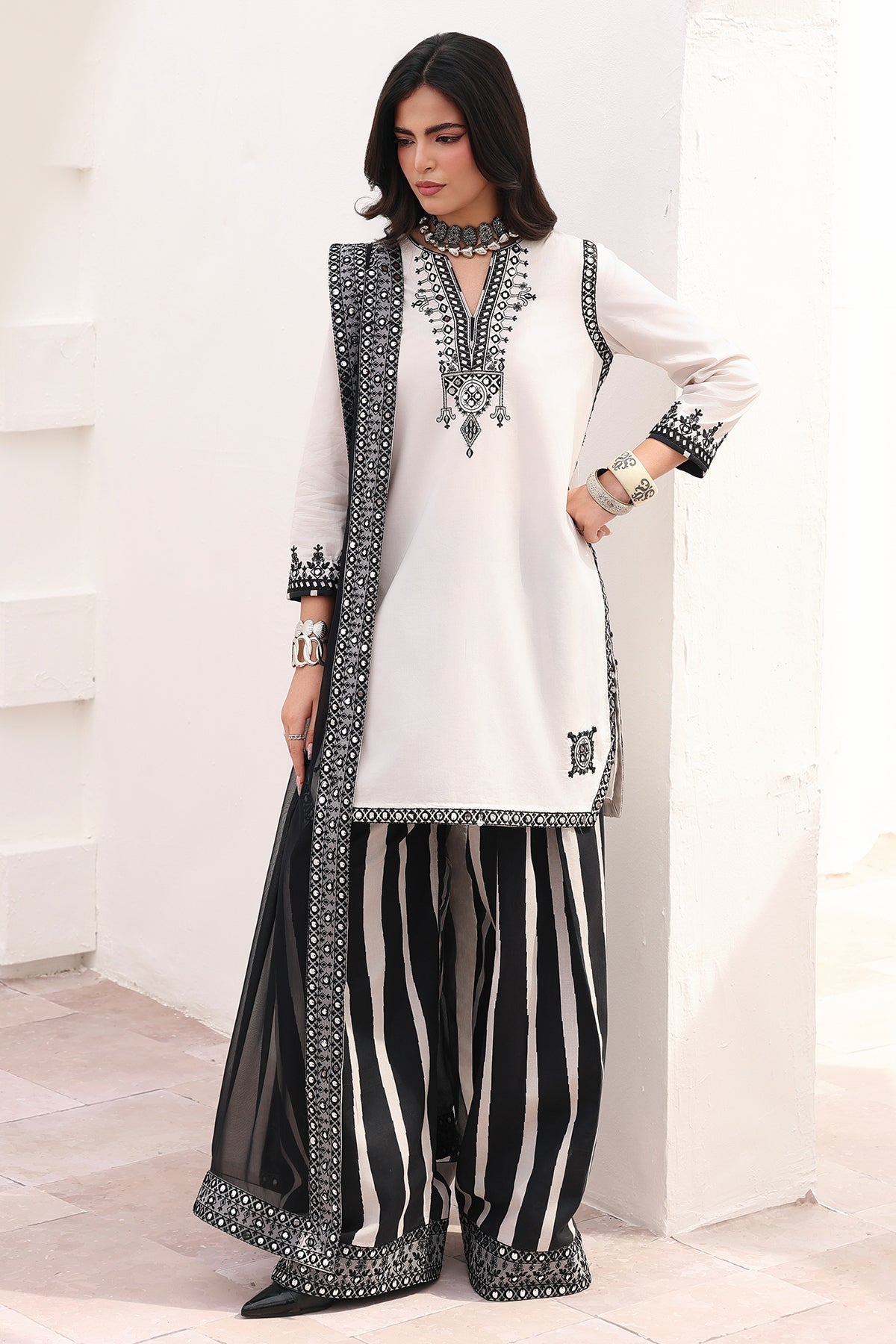3-PC Embroidered Lawn  CNP-6-234