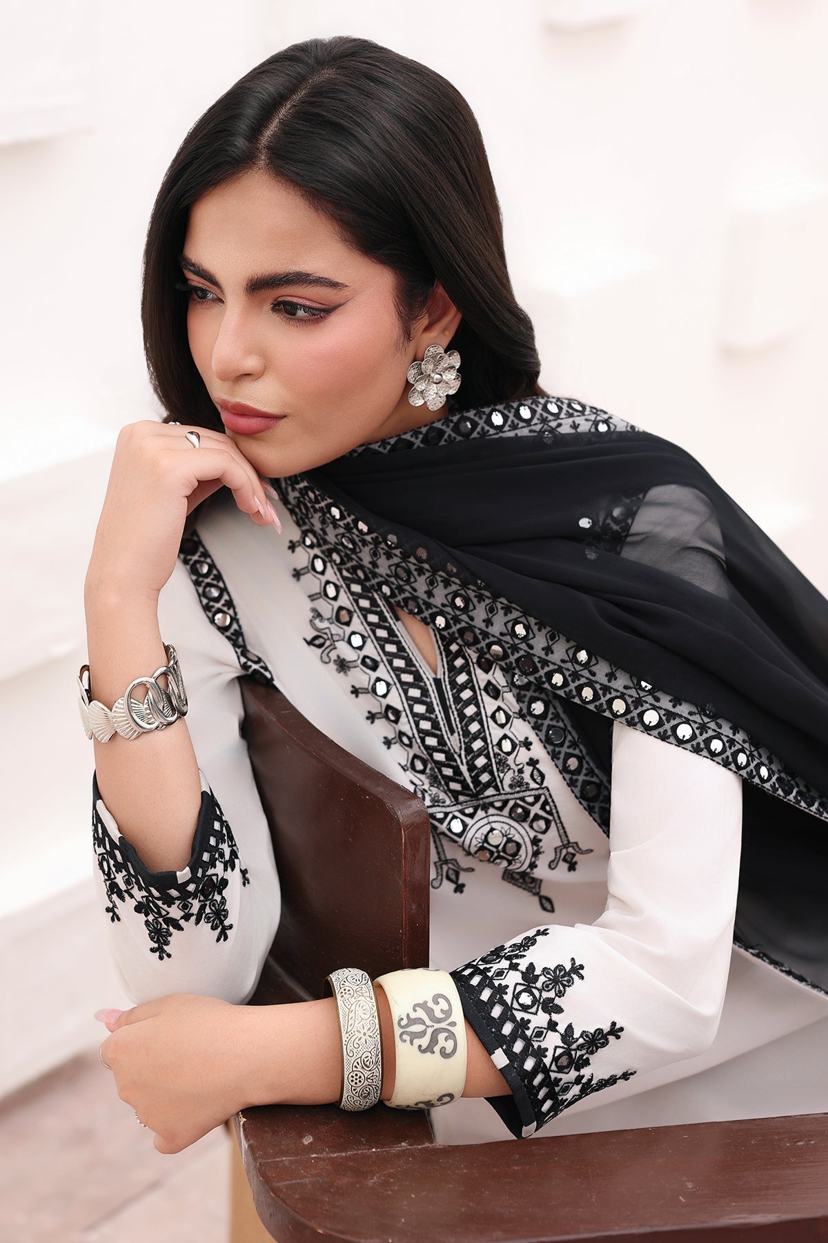 3-PC Embroidered Lawn  CNP-6-234