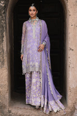 3-Pc Stitched Embroidered Printed Chiffon Collection VSL6-11P