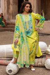 3-PC Stitched Embroidered Lawn  CC6-25P