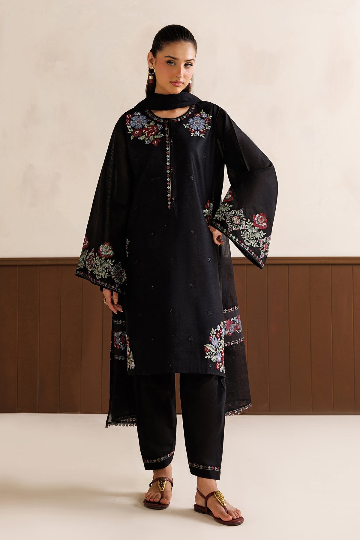 EMBROIDERED LAWN PR-1338