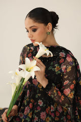EMBROIDERED CHIFFON PR-1158