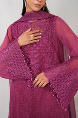 EMBROIDERED CHIFFON PR-1242