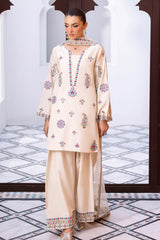 3-PC Embroidered Raw-Silk CMA-6-404
