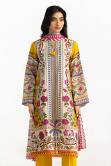 3PC Dobby Printed Suit