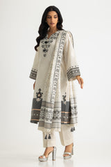 3PC Dyed Jacquard Suit