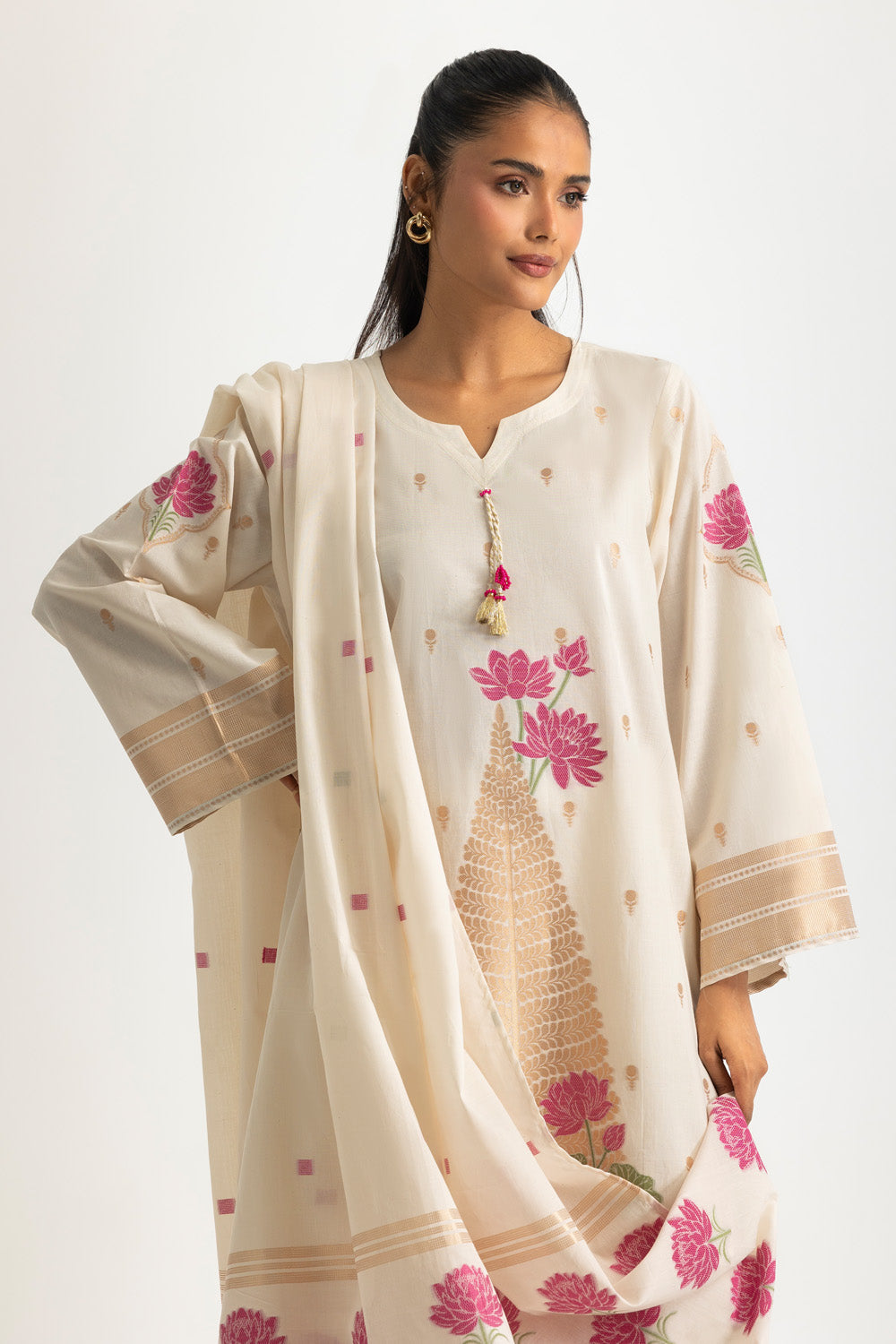 3PC Jacquard Dyed Suit