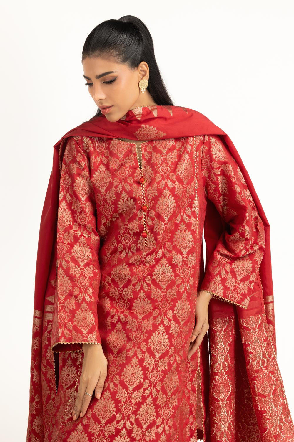 3PC Jacquard Suit
