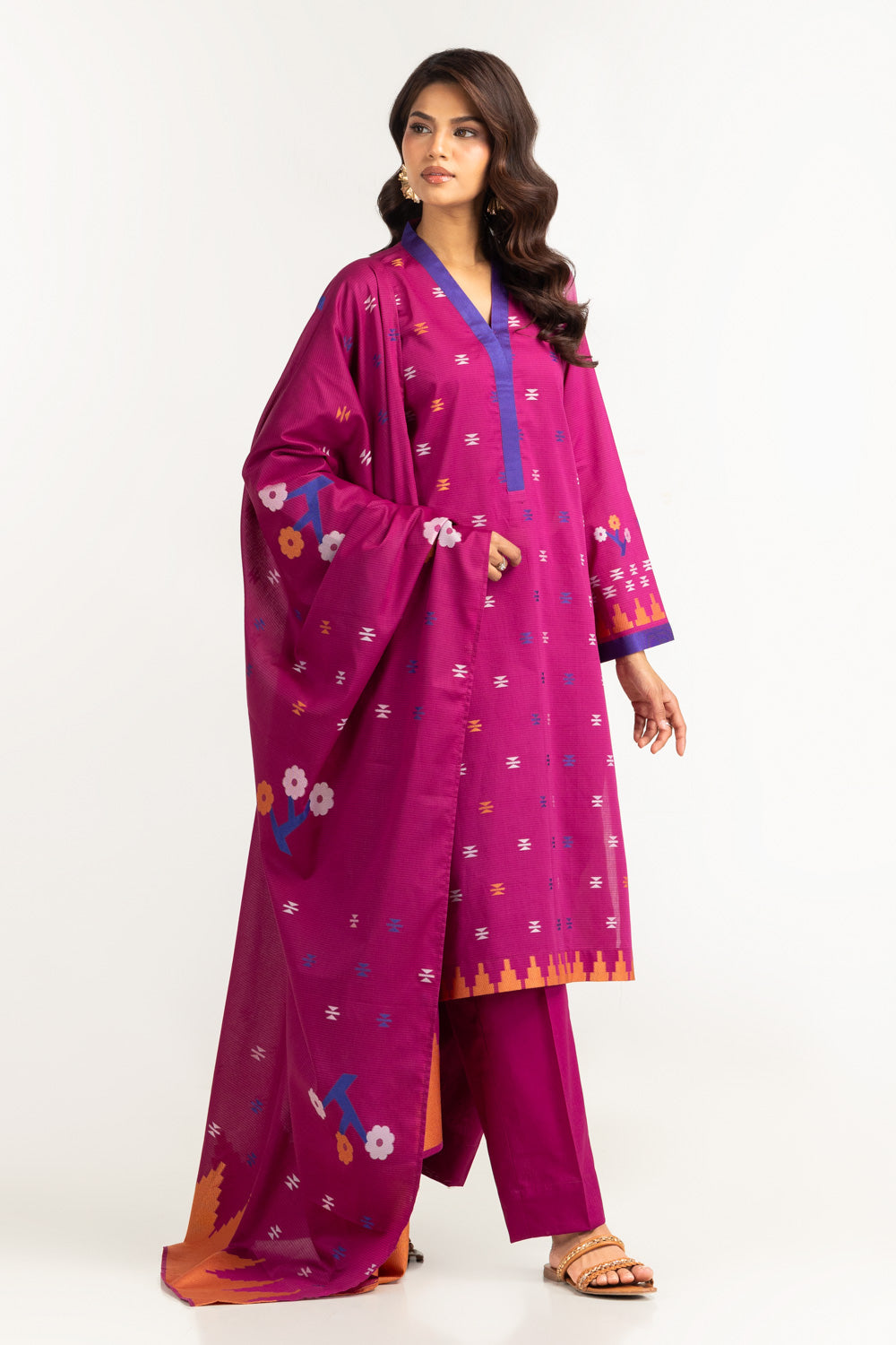 3PC Jacquard Suit