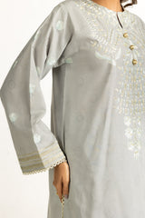 3PC Jacquard Suit With Embroidered