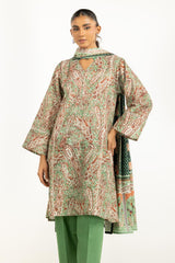 3PC Khaddar Printed Suit