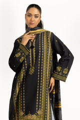 3PC Khaddar Printed Suit