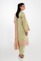 3PC Lawn Embroidered Suit
