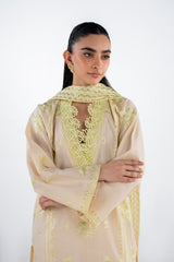 3PC Lawn Embroidered Suit