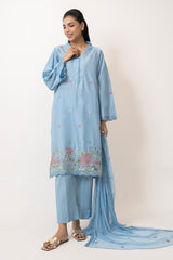 3PC Lawn Embroidered Suit