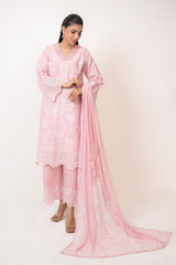 3PC Lawn Embroidered Suit
