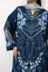 3PC Lawn Embroidered Suit