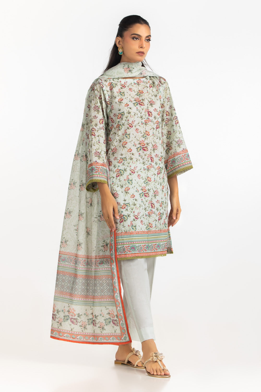 3PC Lawn Printed Suit