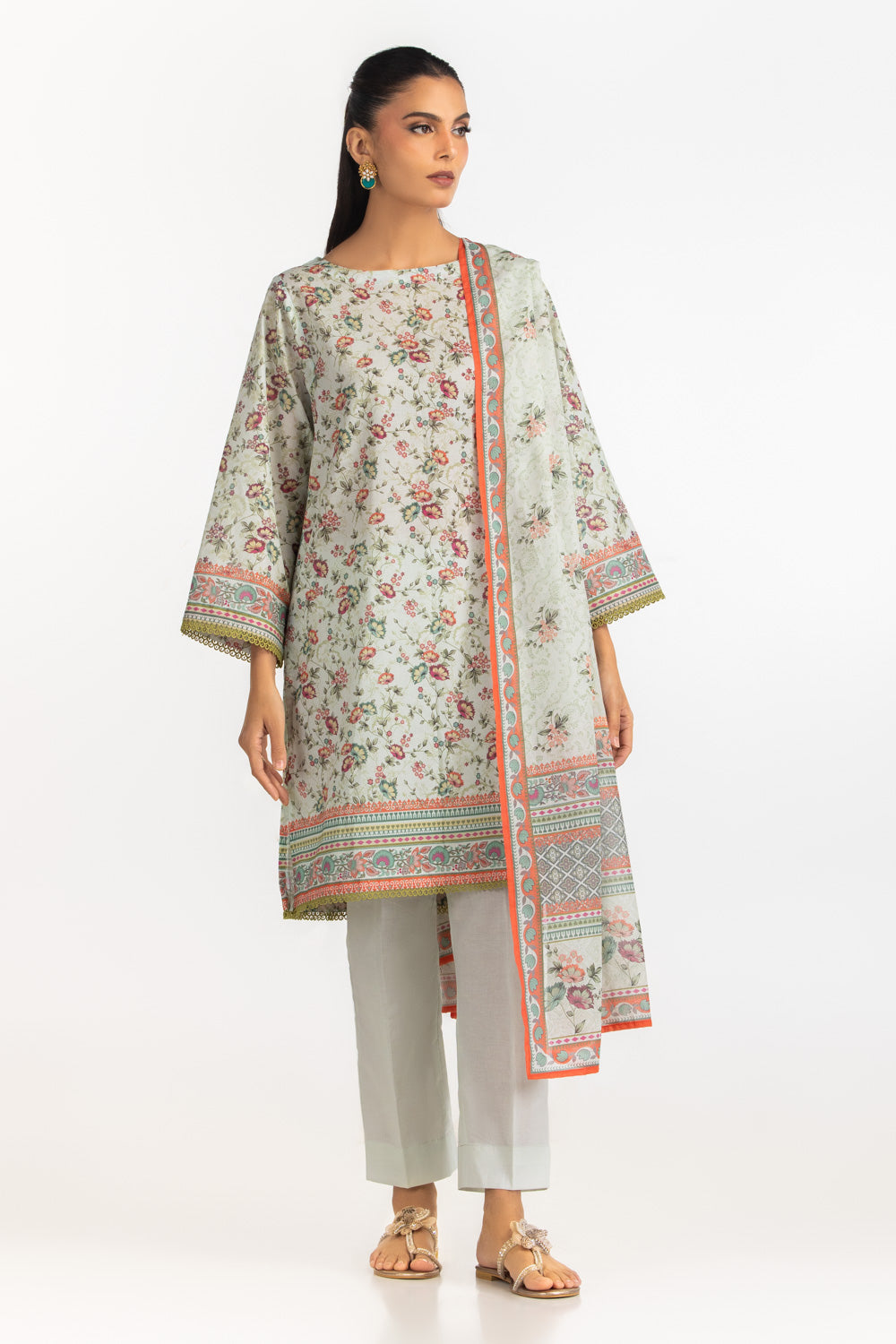 3PC Lawn Printed Suit
