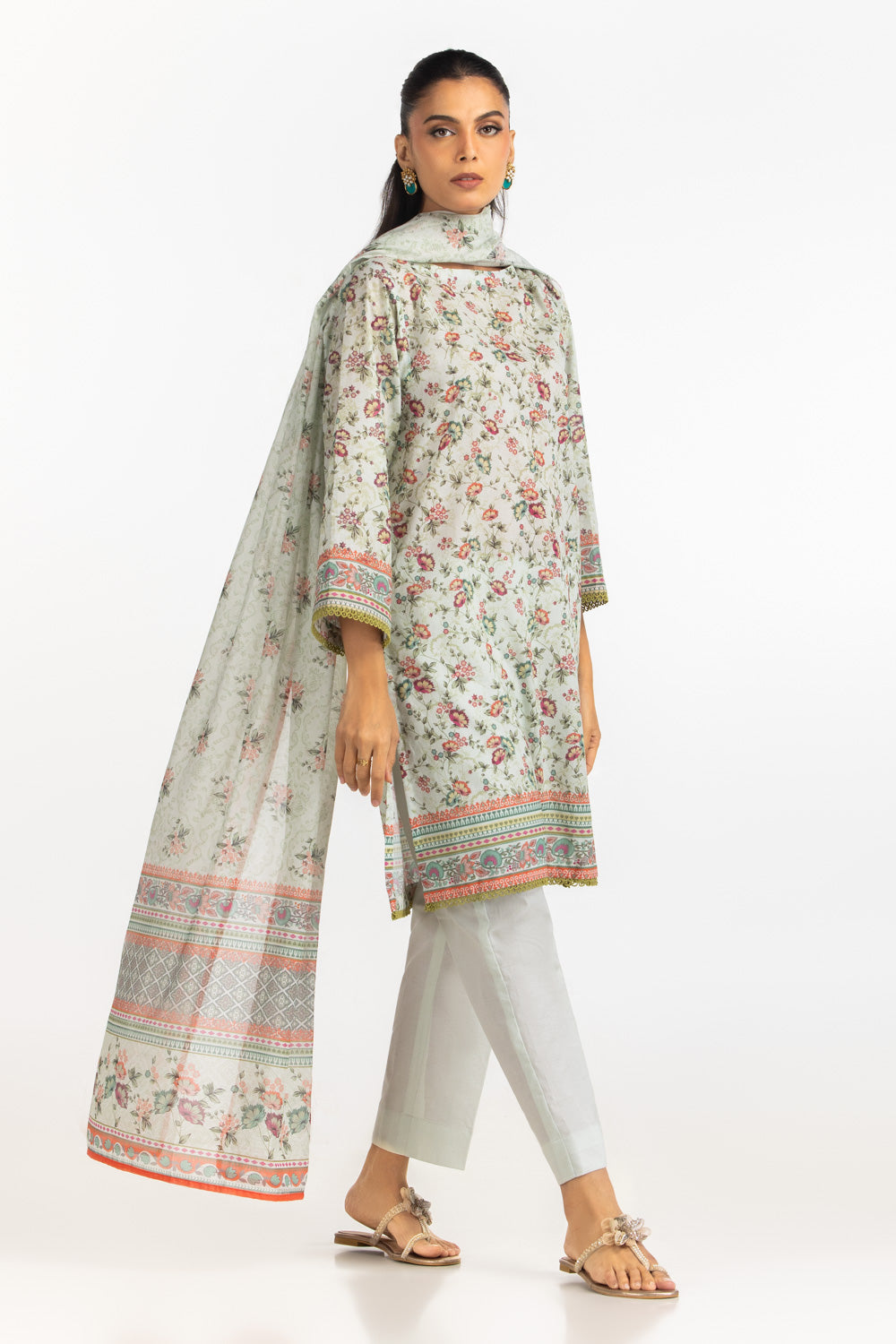 3PC Lawn Printed Suit