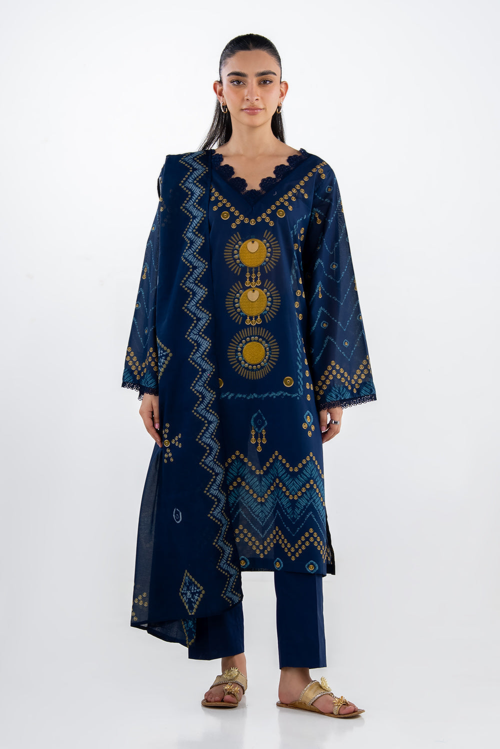 3PC Lawn Printed Suit