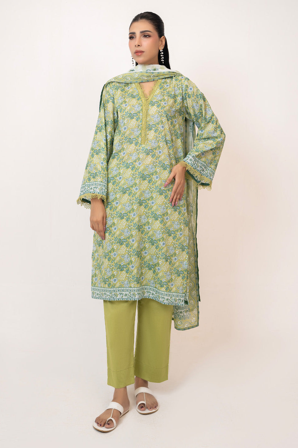 3PC Lawn Printed Suit
