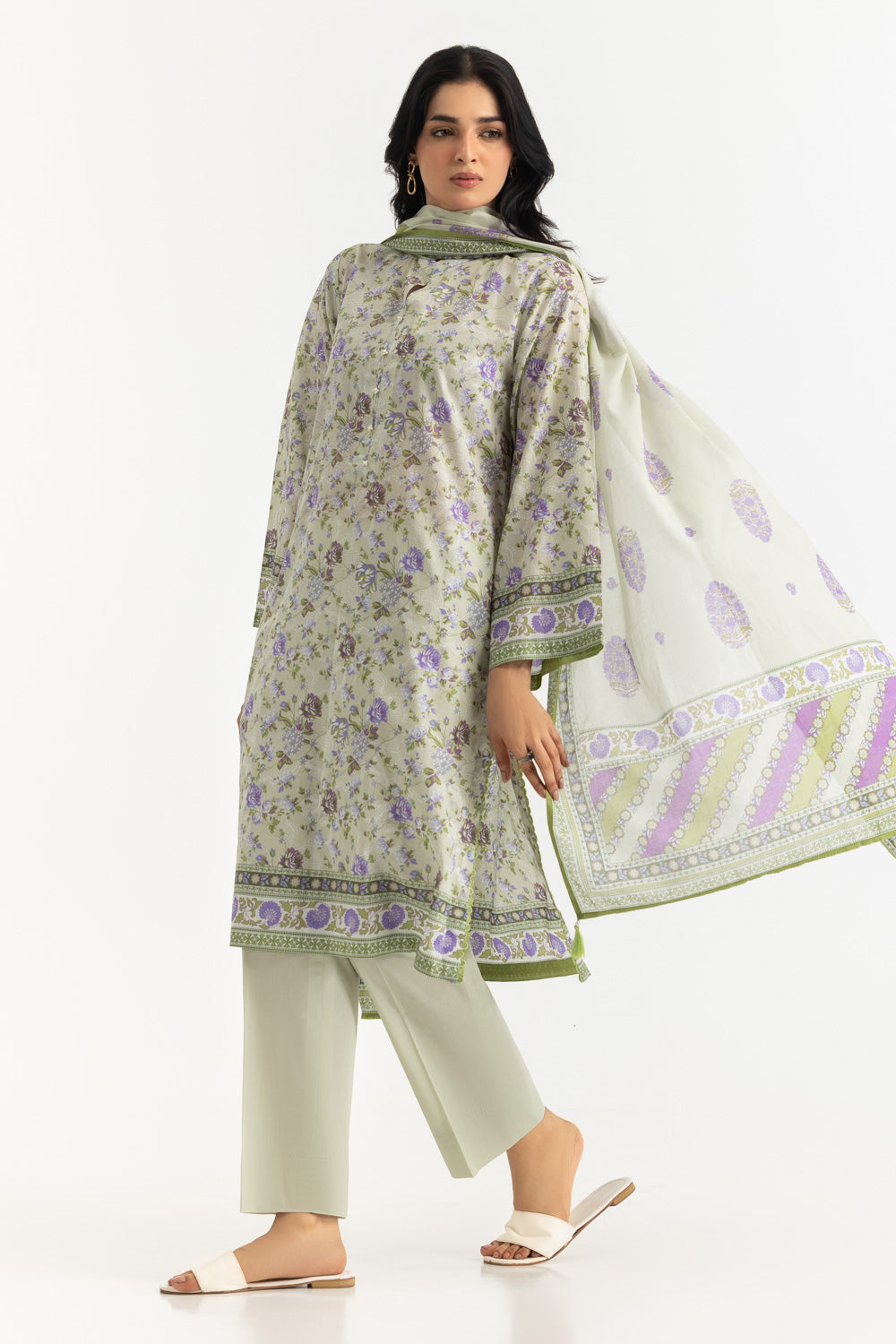 3PC Lawn Printed Suit