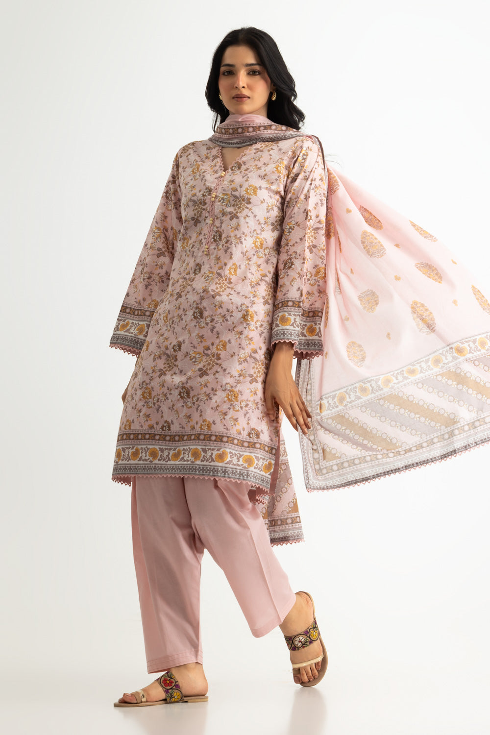 3PC Lawn Printed Suit