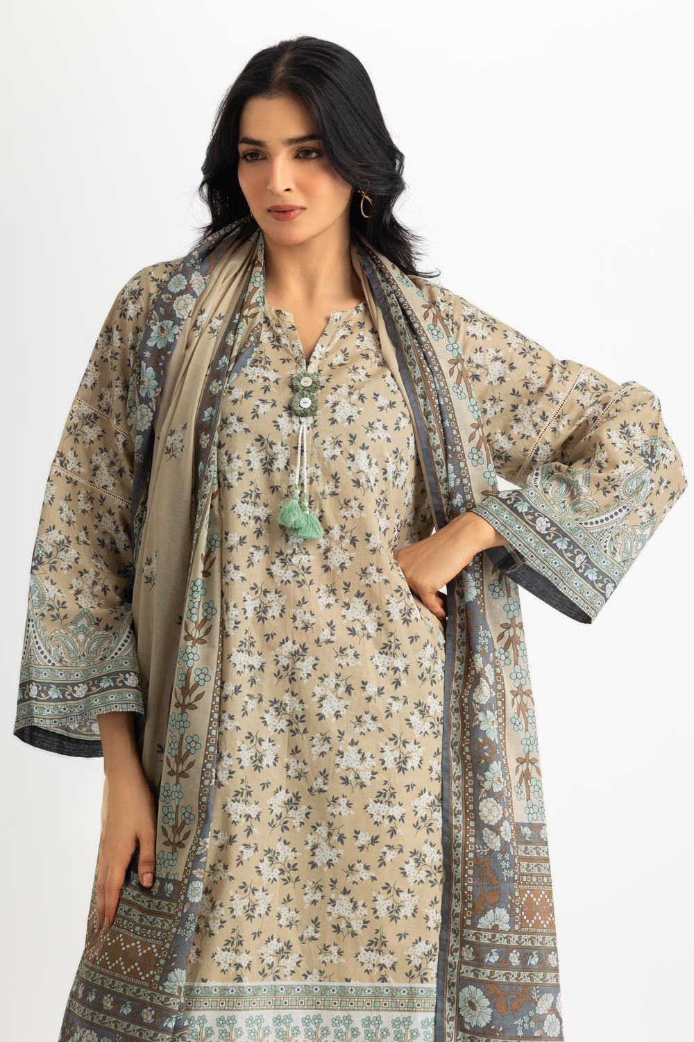 3PC Lawn Printed Suit