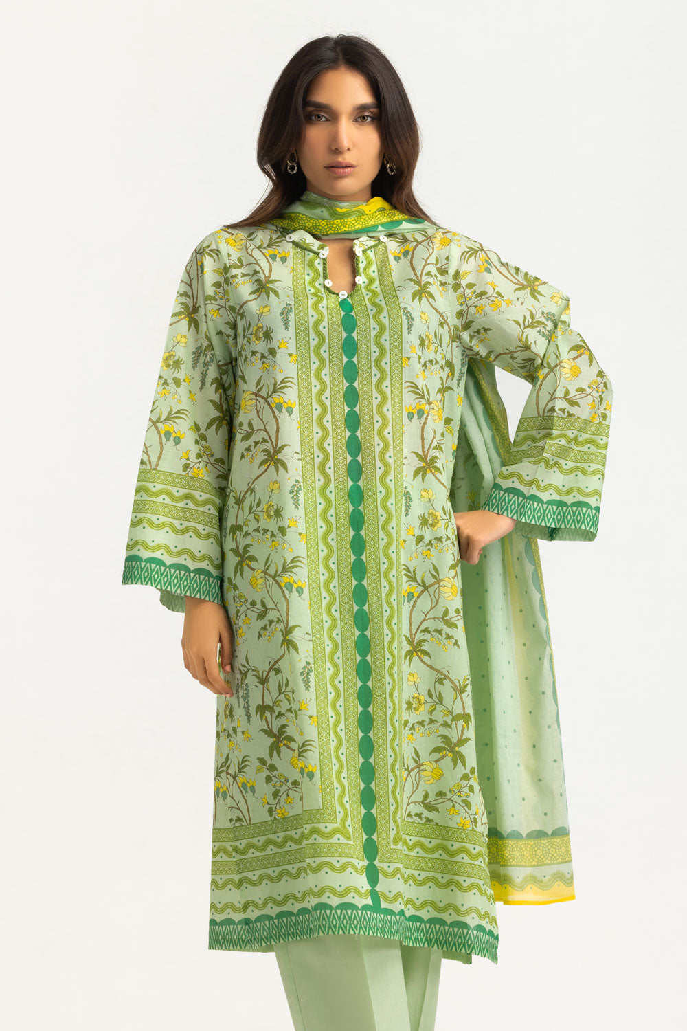 3PC Lawn Printed Suit